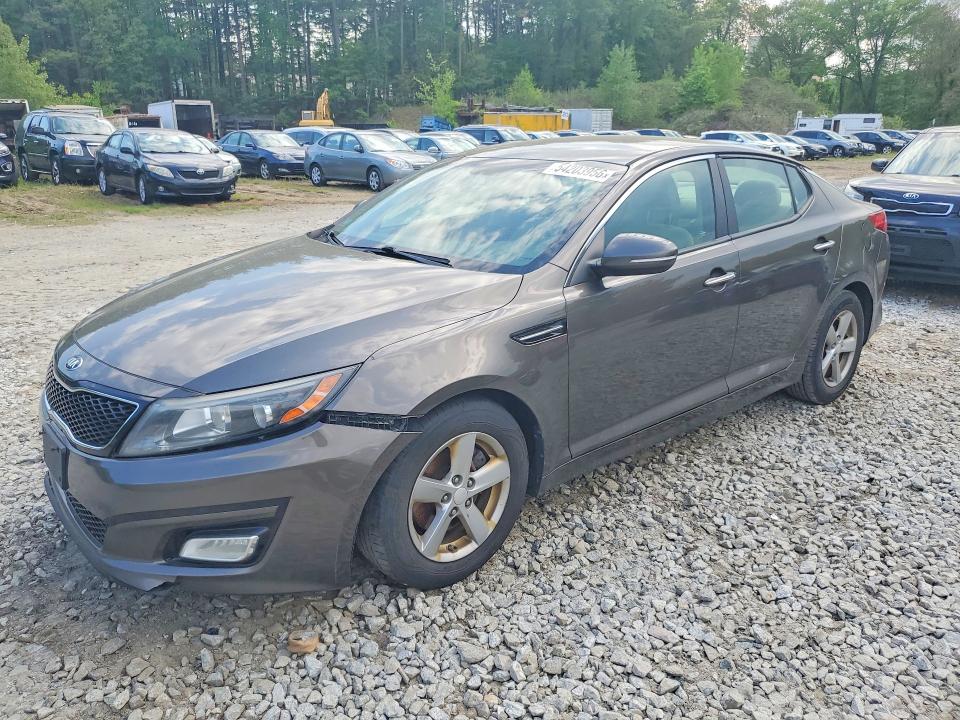 2015 Kia Optima მანქანა იყიდება აუქციონზე, vin: 5XXGM4A73FG399029, აუქციონის ნომერი: 54203956