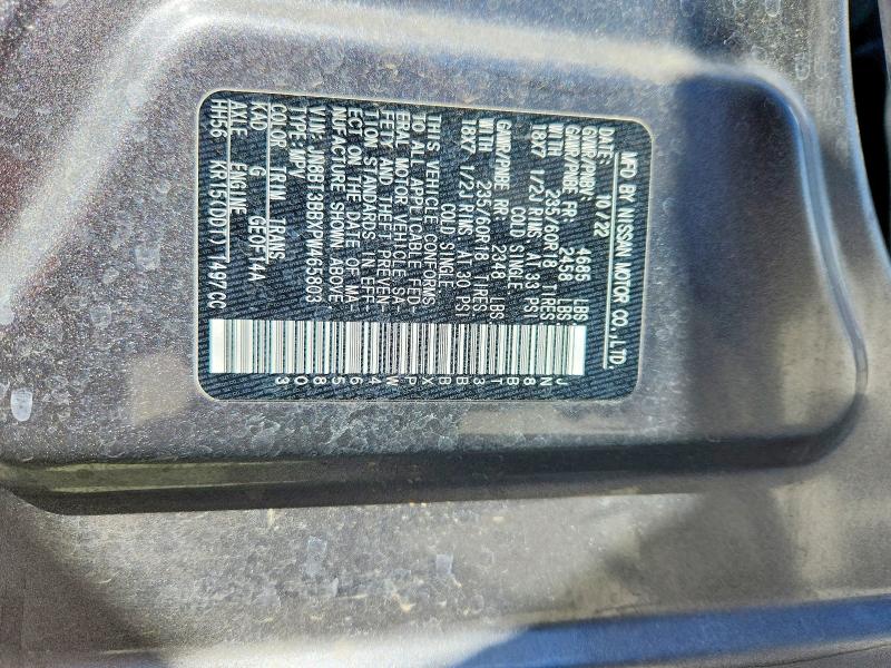 Продаж на аукціоні авто 2023 Nissan Rogue, vin: JN8BT3BBXPW465803, номер лоту: 53840916