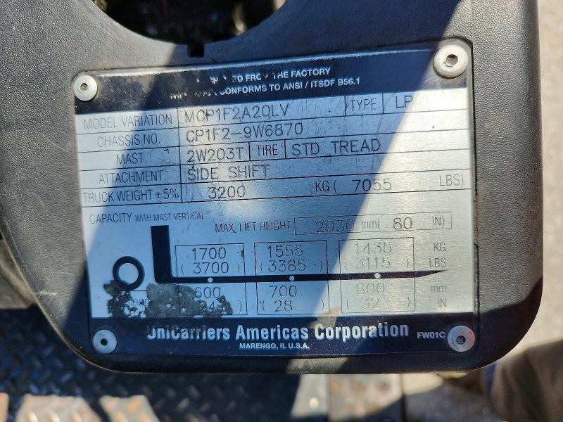 Продаж на аукціоні авто 2015 Unicariers Mcp1f2a20lv, vin: CP1F29W6870, номер лоту: 52901646