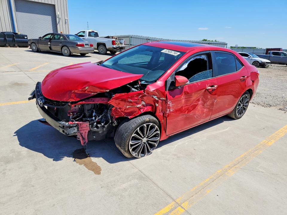 52906796 :رقم المزاد ، 2T1BURHE6FC440711 vin ، 2015 Toyota Corolla مزاد بيع
