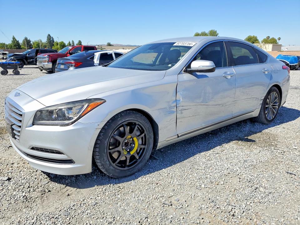 52703756 :رقم المزاد ، KMHGN4JE7FU034175 vin ، 2015 Hyundai Genesis مزاد بيع