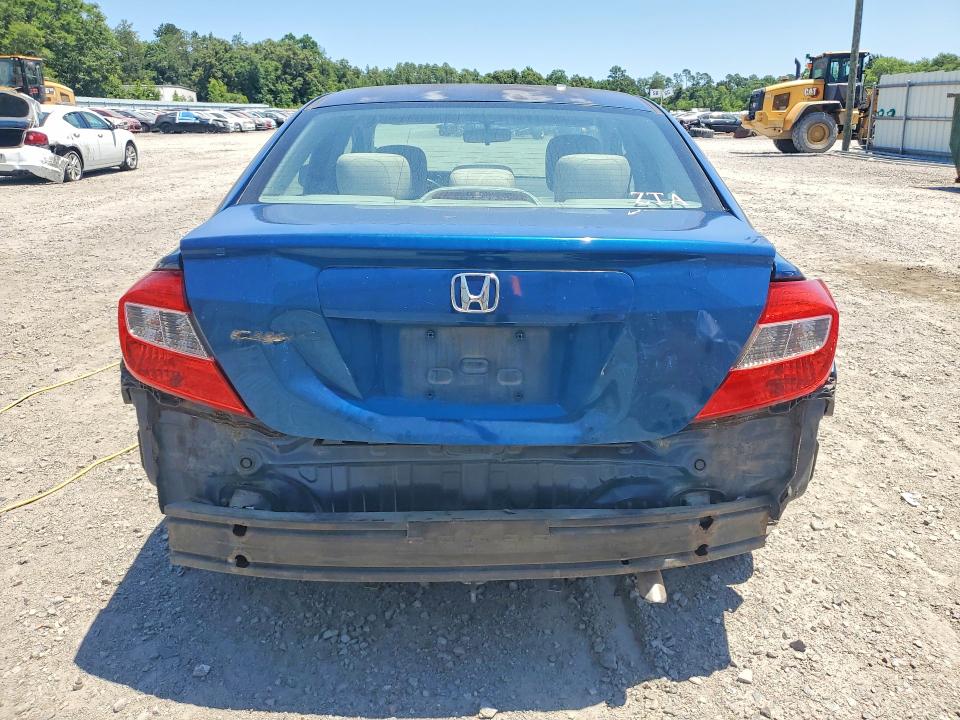 Продаж на аукціоні авто 2012 Honda Civic, vin: 2HGFB2F8XCH579383, номер лоту: 53843566