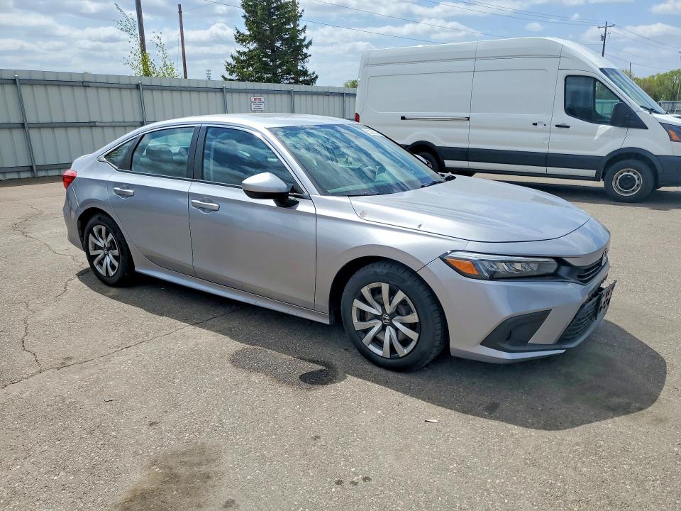 53238376 :رقم المزاد ، 2HGFE2F22NH532161 vin ، 2022 Honda Civic مزاد بيع