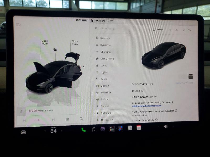 Aukcja sprzedaży 2022 Tesla Model 3, vin: 5YJ3E1EA4NF286191, numer aukcji: 54796566