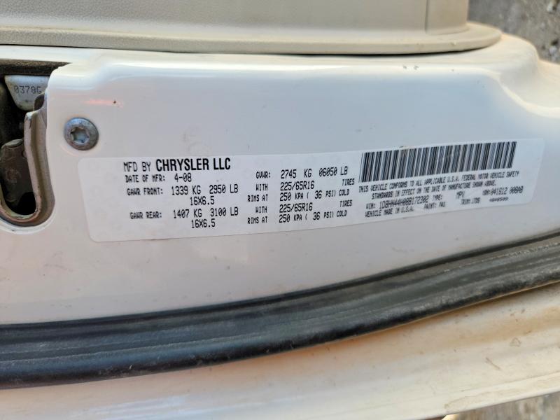 Aukcja sprzedaży 2008 Dodge Grand Caravan, vin: 1D8HN44H08B172302, numer aukcji: 53742086