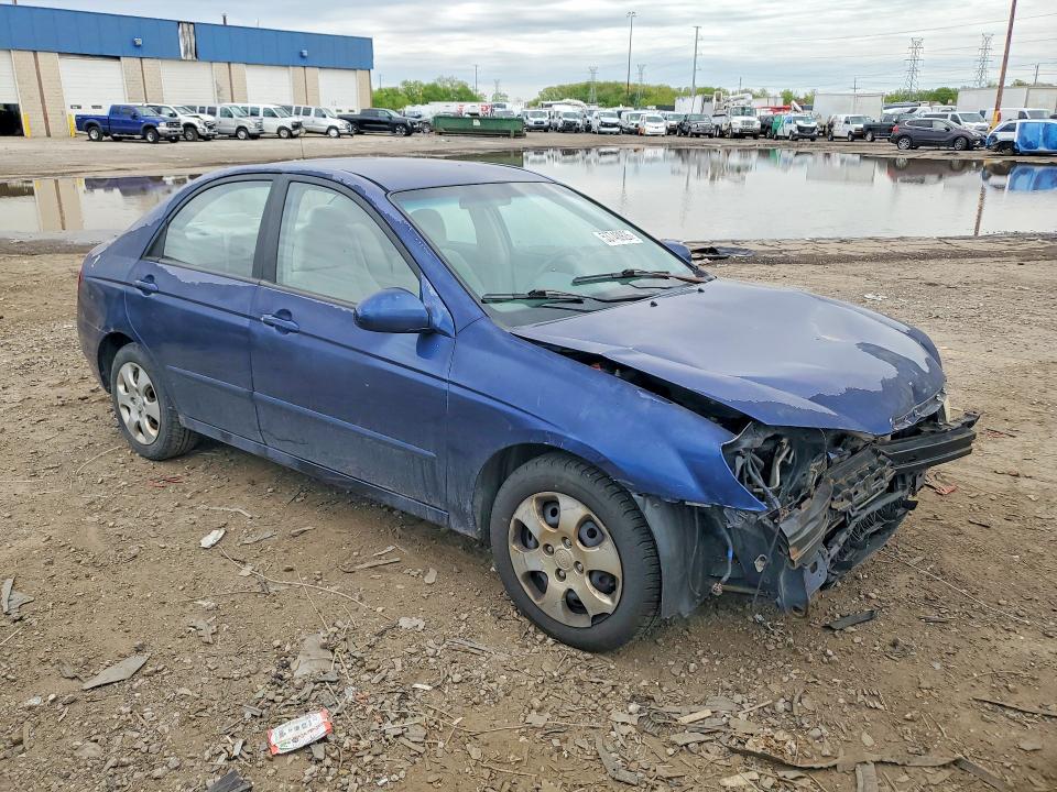 Продаж на аукціоні авто 2005 Kia Spectra, vin: KNAFE121355148304, номер лоту: 53740926