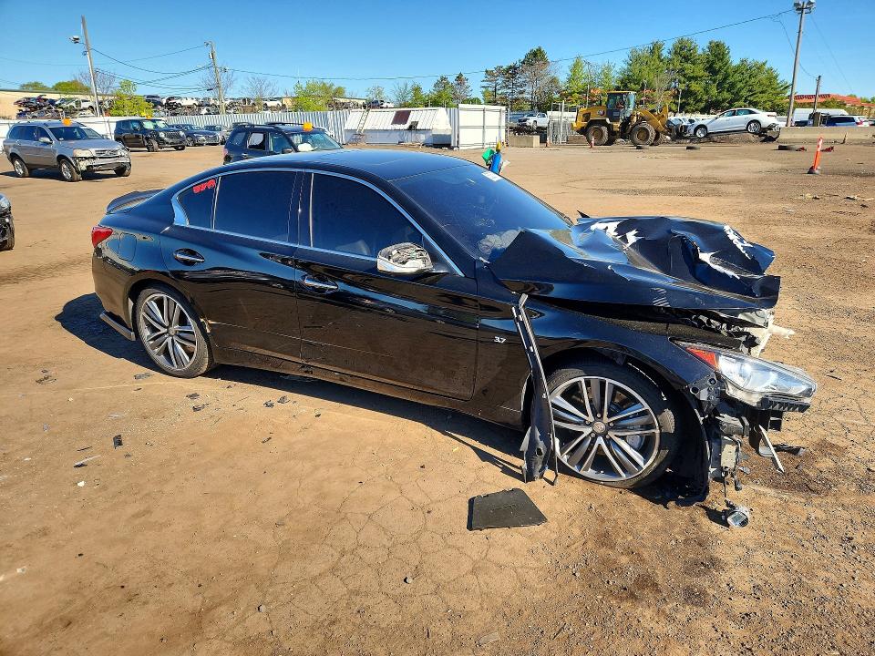 2015 Infiniti Q50 მანქანა იყიდება აუქციონზე, vin: JN1BV7AR5FM400186, აუქციონის ნომერი: 53052776