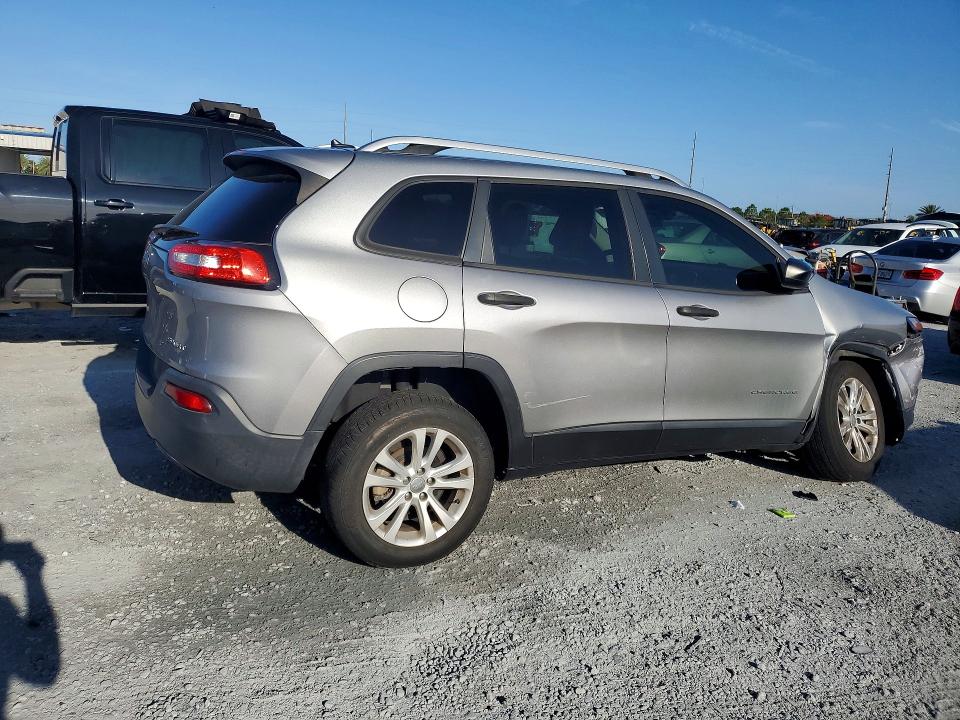 2015 Jeep Cherokee მანქანა იყიდება აუქციონზე, vin: 1C4PJLAB6FW657677, აუქციონის ნომერი: 53883866