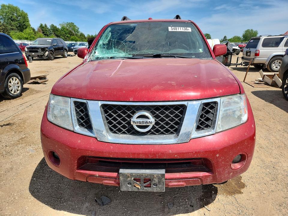 2012 Nissan Pathfinder მანქანა იყიდება აუქციონზე, vin: 5N1AR1NB2CC608286, აუქციონის ნომერი: 54811136