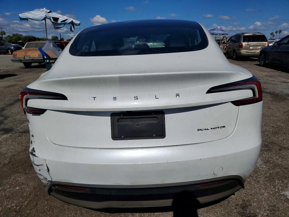 Продажа на аукционе авто 2025 Tesla Model 3, vin: 5YJ3E1EBXSF019125, номер лота: 55348676
