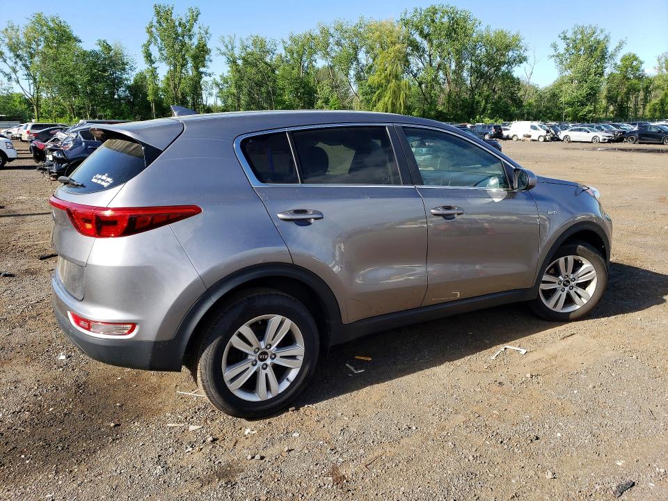 Продажа на аукционе авто 2018 Kia Sportage, vin: KNDPMCAC1J7365048, номер лота: 55091576