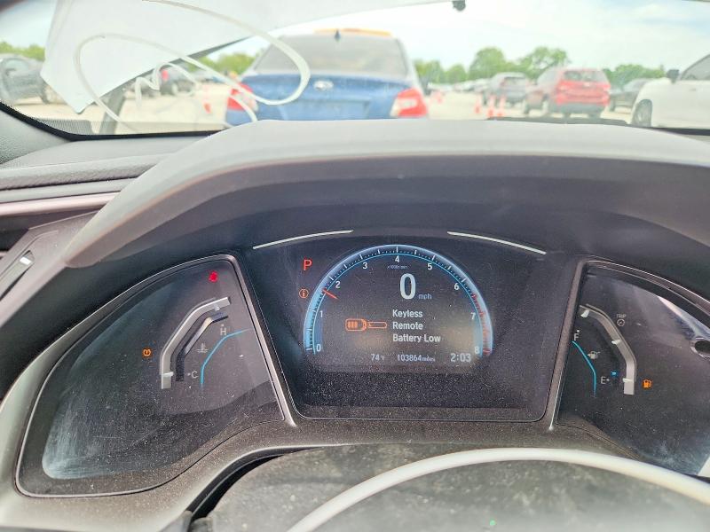 Auction sale of the 2019 Honda Civic, vin: SHHFK7H84KU206402, lot number: 53939776
