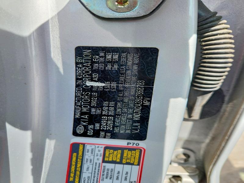 2016 Kia Soul მანქანა იყიდება აუქციონზე, vin: KNDJN2A28G7868783, აუქციონის ნომერი: 52497736