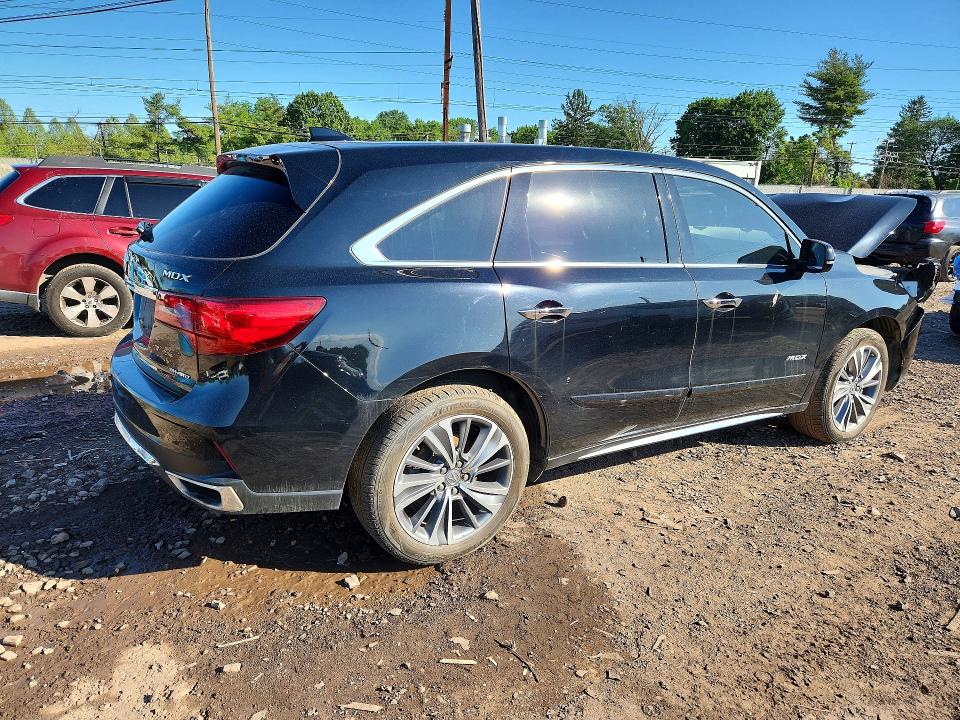 54790196 :رقم المزاد ، 5FRYD4H57HB013936 vin ، 2017 Acura Mdx مزاد بيع