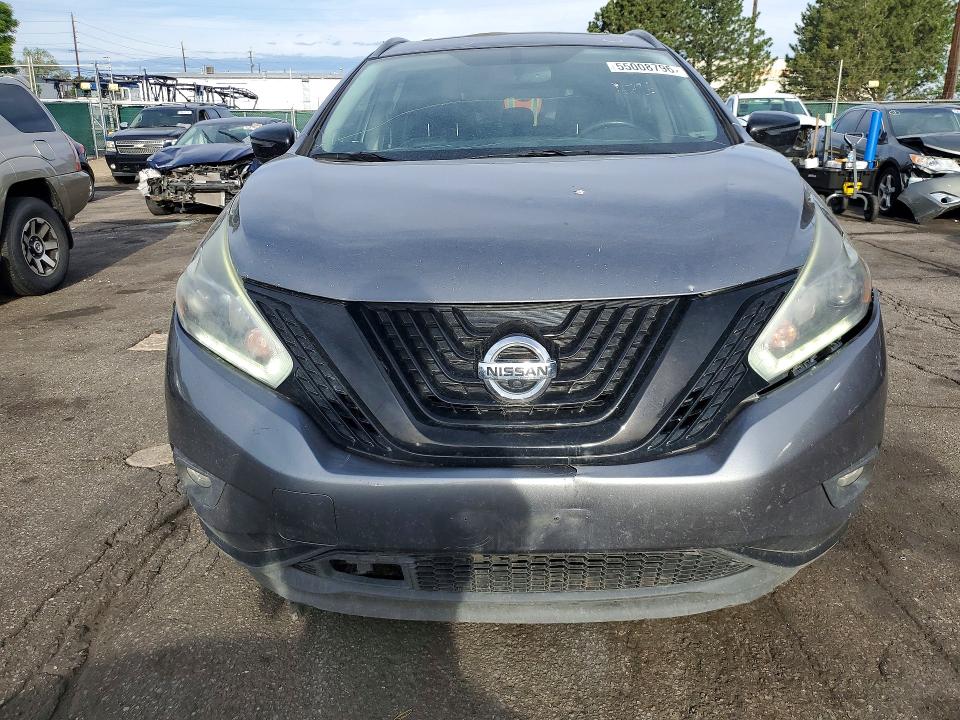 Продажа на аукционе авто 2018 Nissan Murano, vin: 5N1AZ2MG0JN160182, номер лота: 55008796