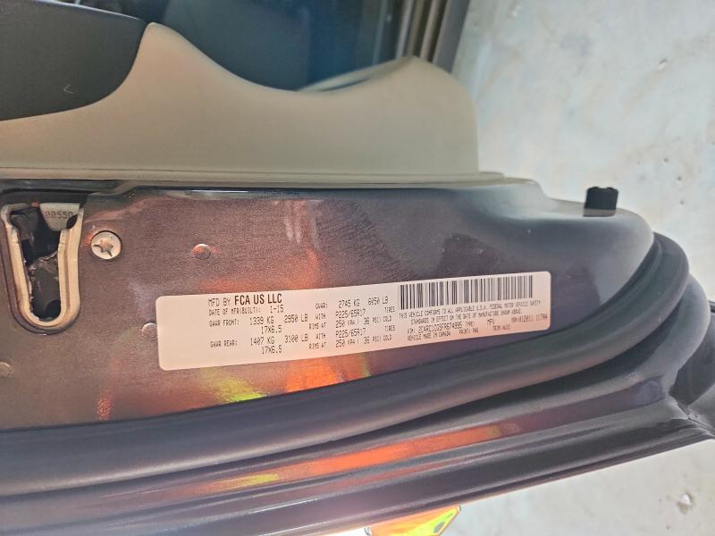 54720826 :رقم المزاد ، 2C4RC1CG5FR674995 vin ، 2015 Chrysler Town & Country مزاد بيع