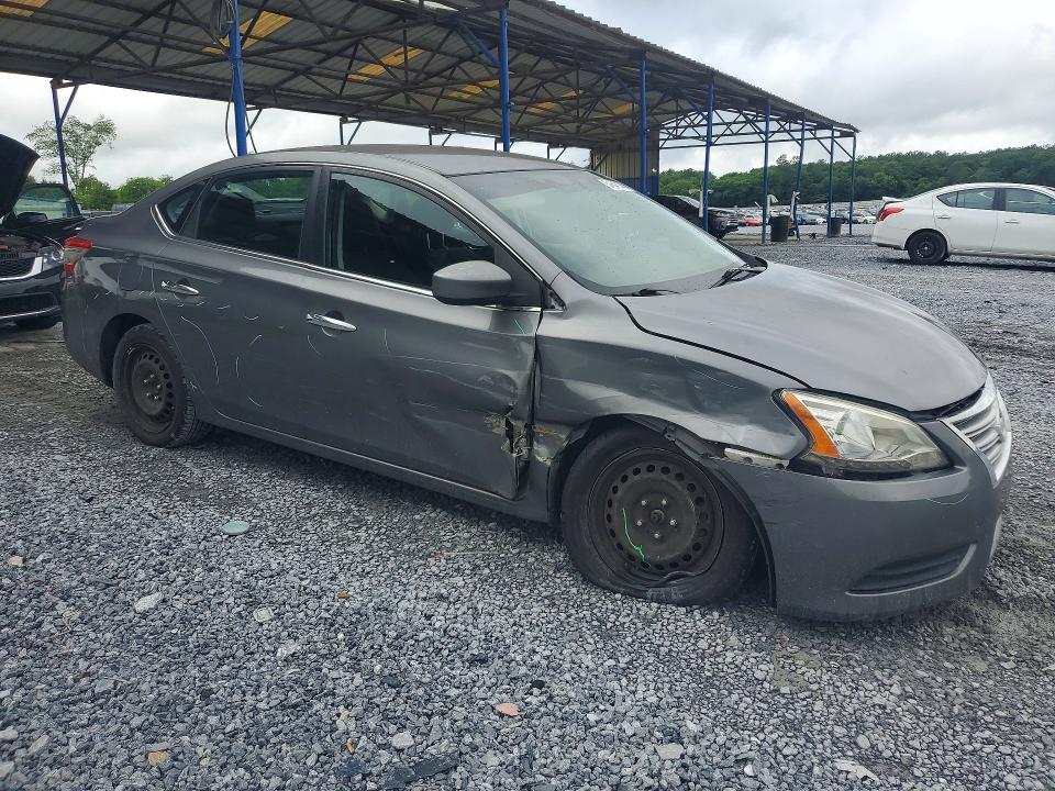 2015 Nissan Sentra მანქანა იყიდება აუქციონზე, vin: 3N1AB7AP5FY295911, აუქციონის ნომერი: 54648146