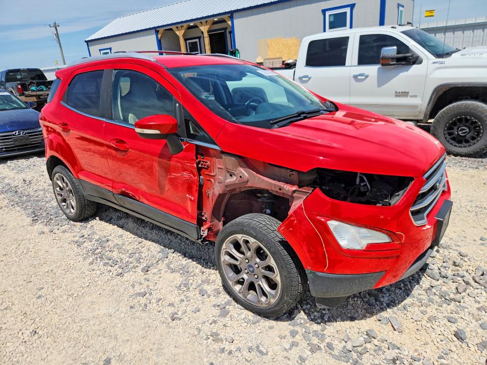 Продаж на аукціоні авто 2019 Ford Ecosport, vin: MAJ6S3KL2KC291704, номер лоту: 52822156