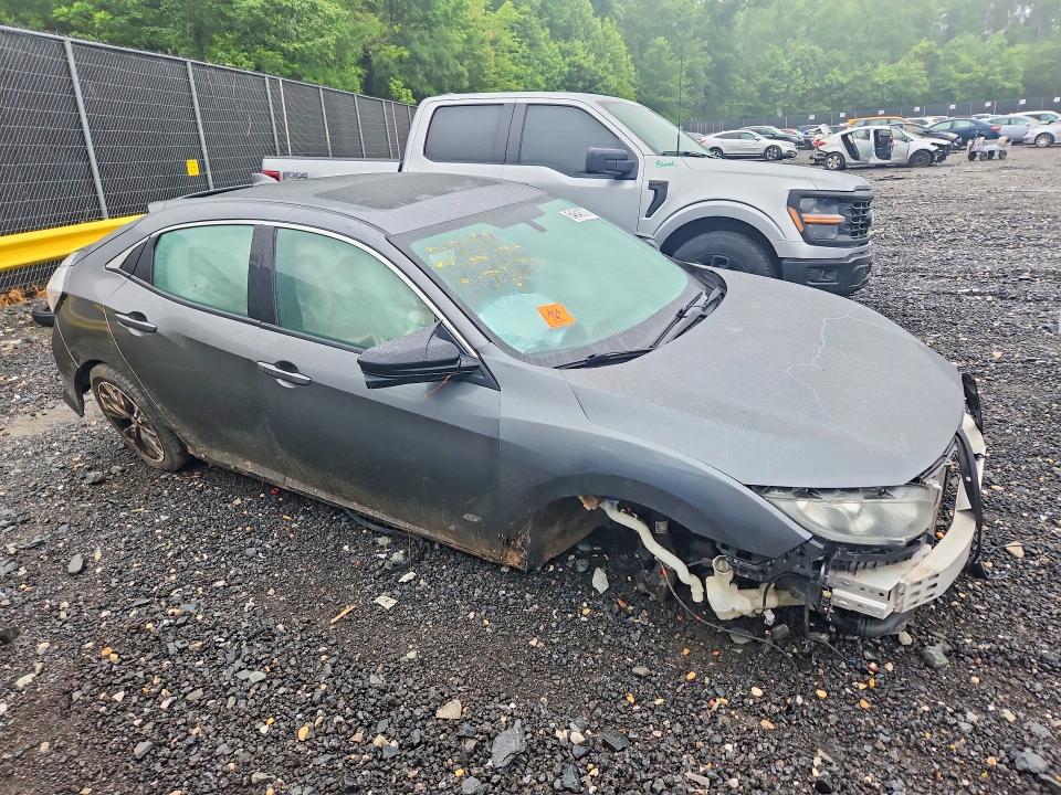 2018 Honda Civic მანქანა იყიდება აუქციონზე, vin: SHHFK7H51JU430148, აუქციონის ნომერი: 54648736