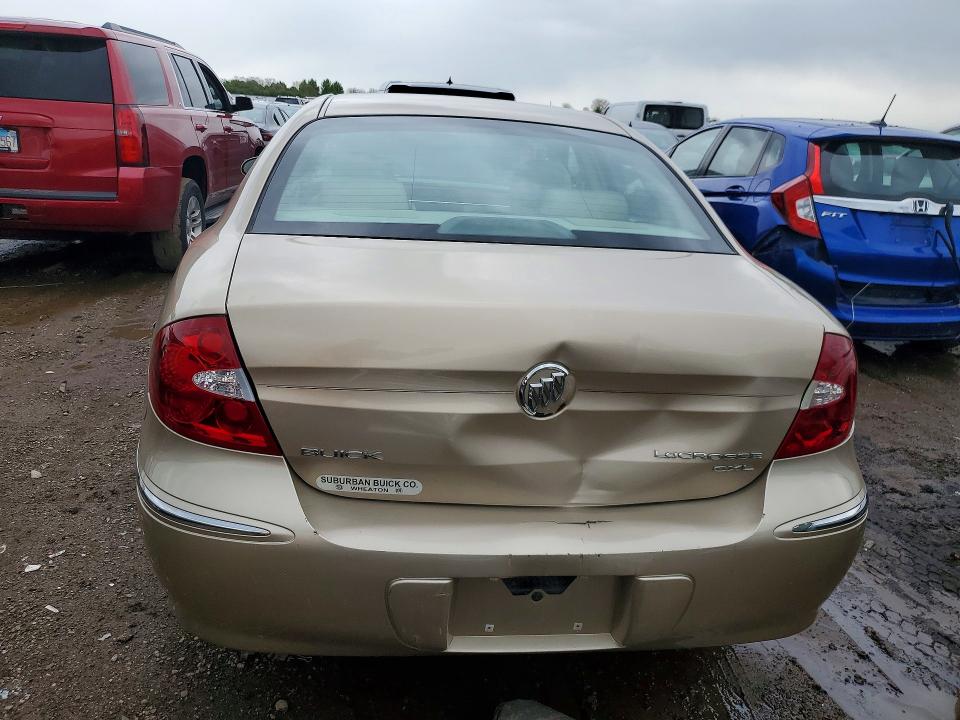 51103686 :رقم المزاد ، 2G4WD562X51307493 vin ، 2005 Buick Lacrosse مزاد بيع