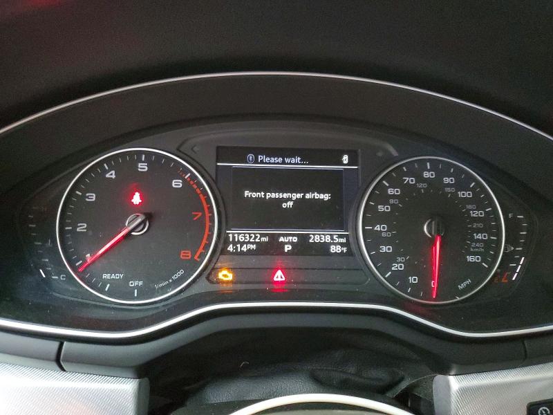 2017 Audi A4 მანქანა იყიდება აუქციონზე, vin: WAUANAF45HN002229, აუქციონის ნომერი: 52217496