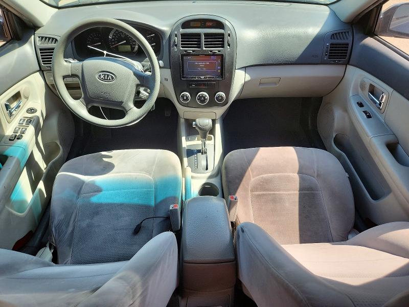 2009 Kia Spectra მანქანა იყიდება აუქციონზე, vin: KNAFE221295657375, აუქციონის ნომერი: 53745586