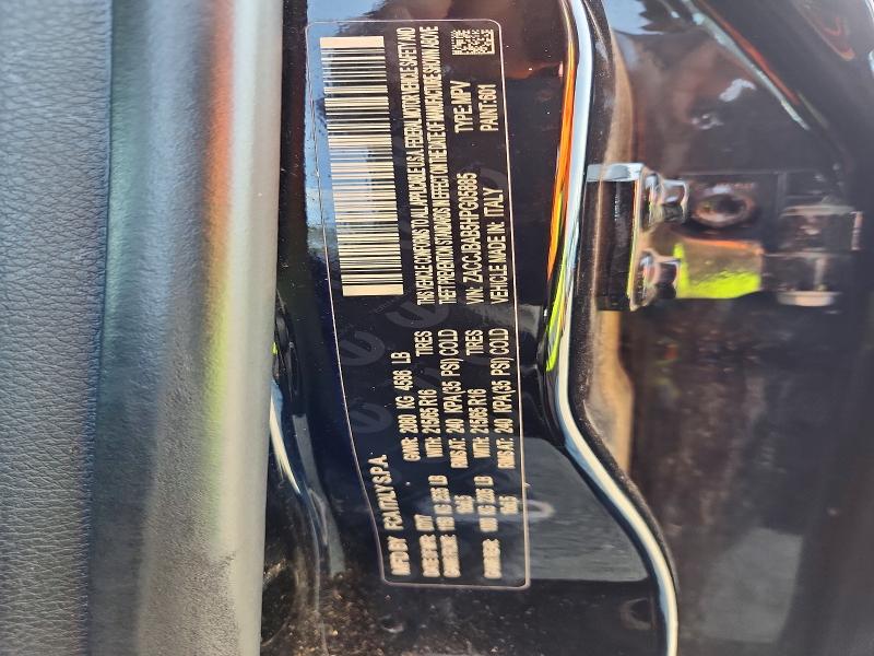 Продажа на аукционе авто 2017 Jeep Renegade, vin: ZACCJBAB5HPG05885, номер лота: 52821306