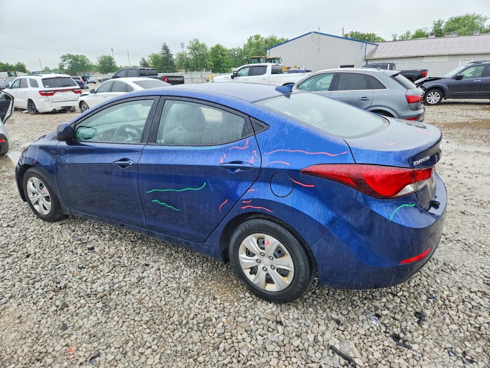 Продаж на аукціоні авто 2016 Hyundai Elantra, vin: 5NPDH4AE1GH687403, номер лоту: 54406466