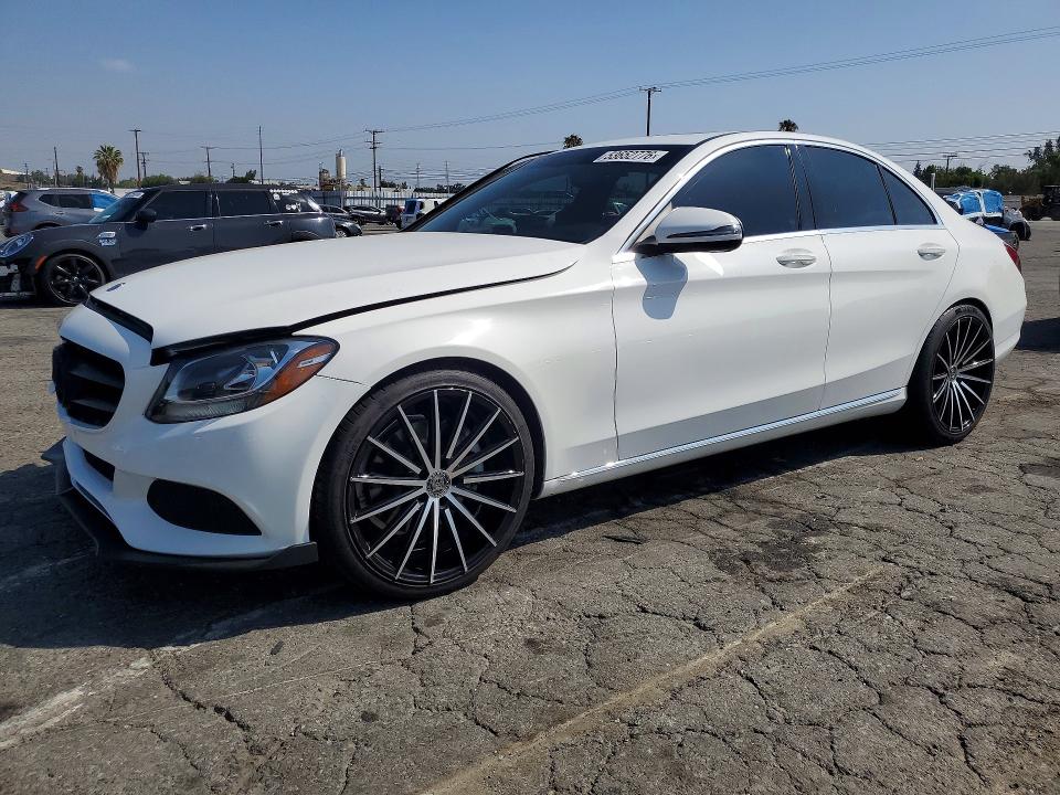 2018 Mercedes-benz C მანქანა იყიდება აუქციონზე, vin: 55SWF4JB4JU266669, აუქციონის ნომერი: 53652776