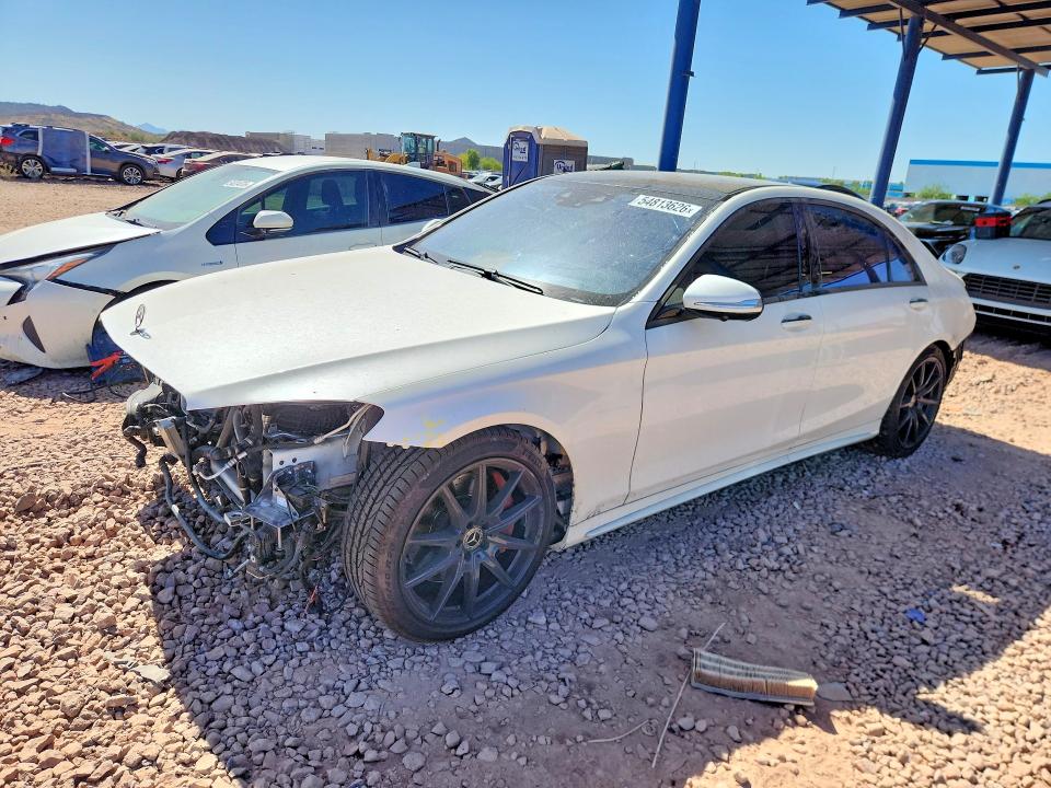 Aukcja sprzedaży 2020 Mercedes-benz S, vin: W1KUG8DB3LA564186, numer aukcji: 54813626