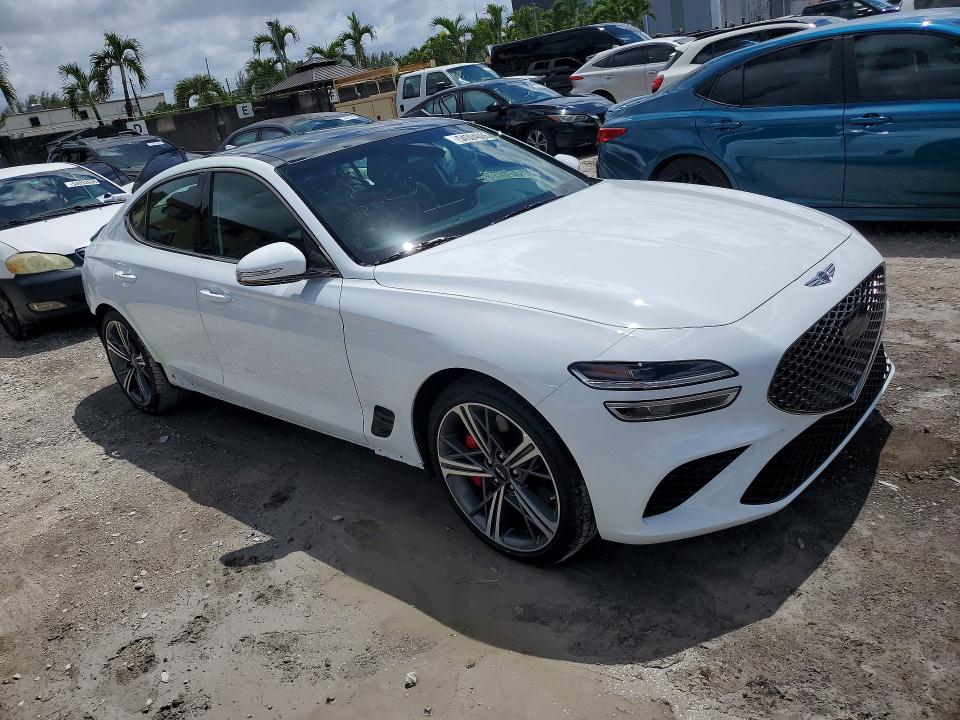 Auction sale of the 2025 Genesis G70, vin: KMTG34SC9SU147466, lot number: 54304086