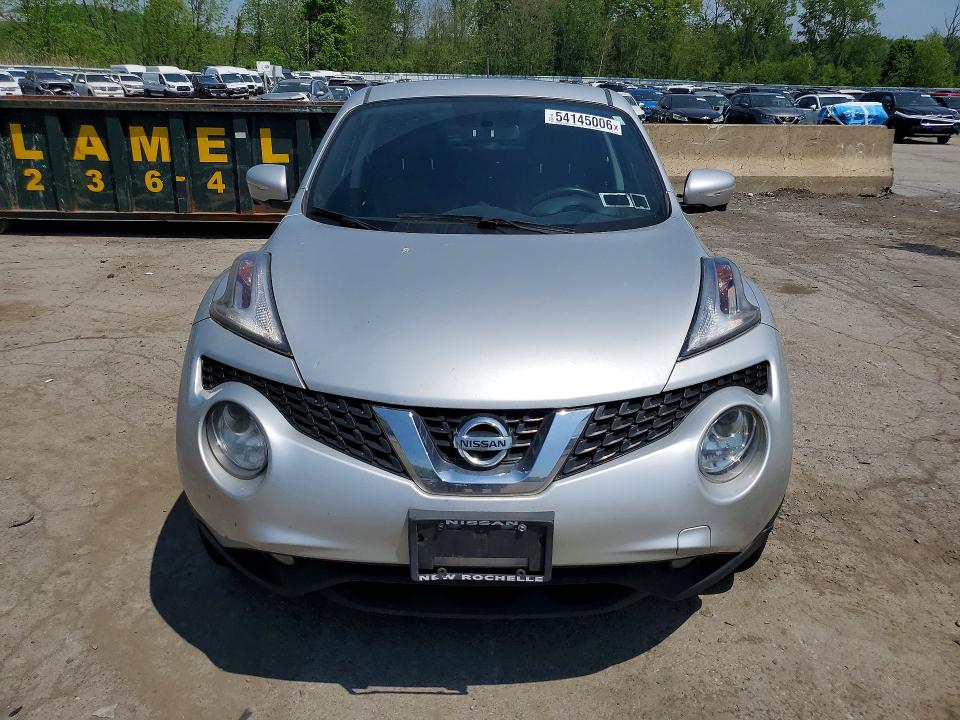 2015 Nissan Juke მანქანა იყიდება აუქციონზე, vin: JN8AF5MVXFT553935, აუქციონის ნომერი: 54145006