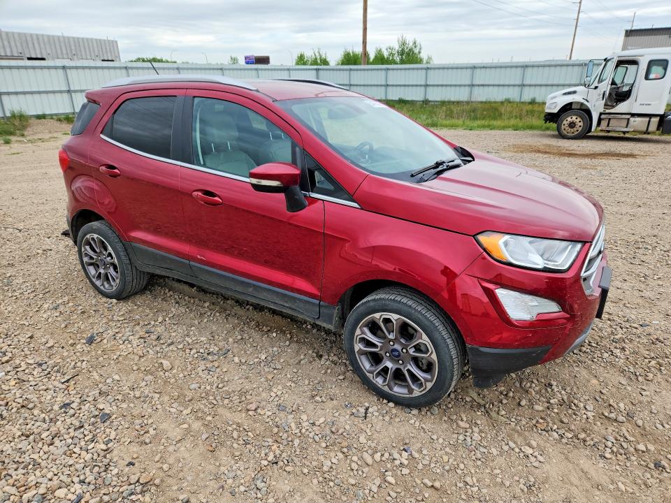 2019 Ford Ecosport მანქანა იყიდება აუქციონზე, vin: MAJ6S3KL1KC310372, აუქციონის ნომერი: 54705576