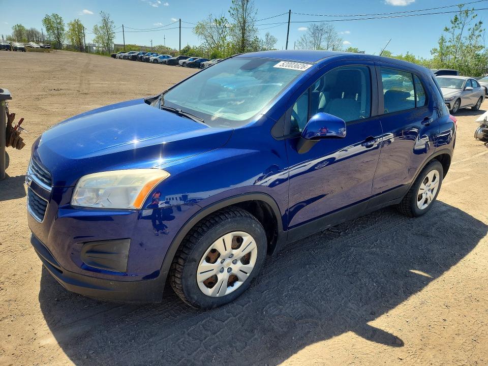 Aukcja sprzedaży 2013 Chevrolet Trax, vin: 3GNCJKSBXDL175148, numer aukcji: 52003626