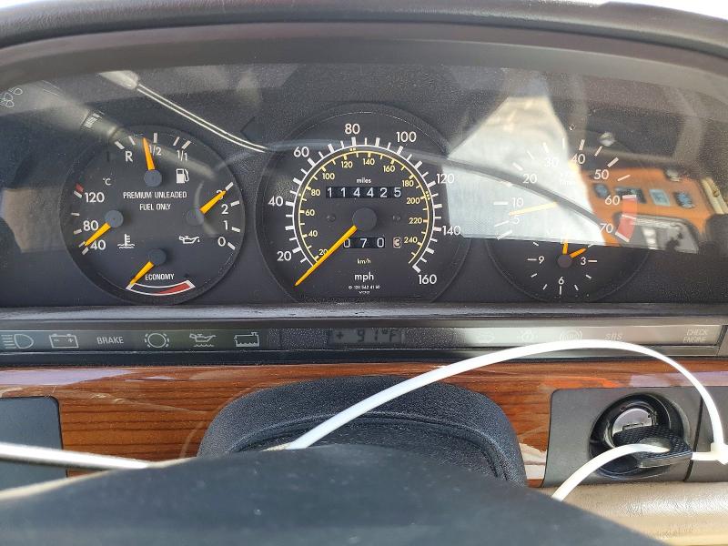 Продаж на аукціоні авто 1991 Mercedes-benz 420, vin: WDBCA35E5MA606716, номер лоту: 52605796