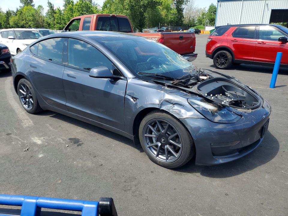 Продажа на аукционе авто 2022 Tesla Model 3, vin: 5YJ3E1EB4NF257766, номер лота: 53120246