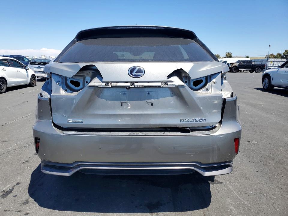 2017 Lexus Rx 450h მანქანა იყიდება აუქციონზე, vin: 2T2BGMCA4HC018448, აუქციონის ნომერი: 51277496
