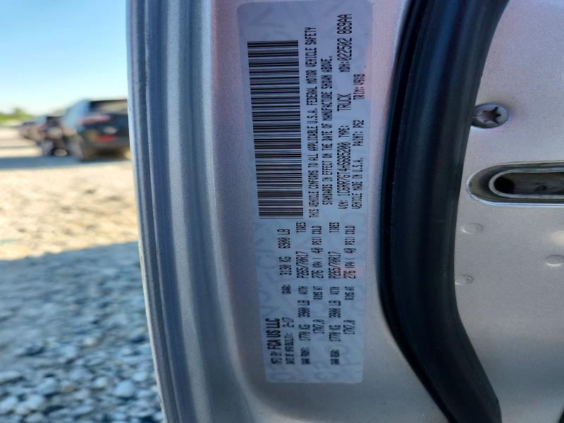 Продажа на аукционе авто 2017 Ram 1500, vin: 1C6RR7GT4HS685200, номер лота: 53809436