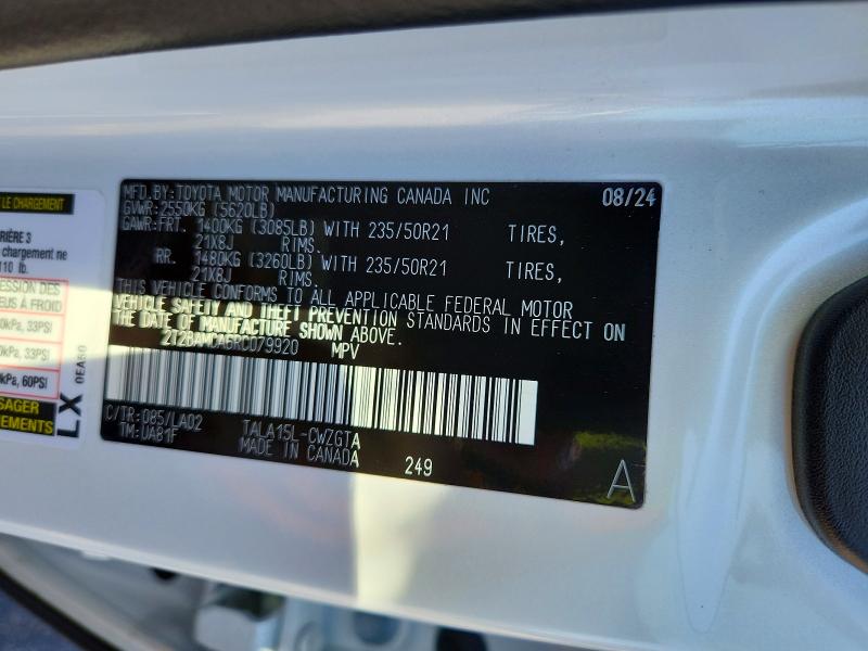 Продажа на аукционе авто 2024 Lexus Rx 350, vin: 2T2BAMCA6RC079920, номер лота: 52197106