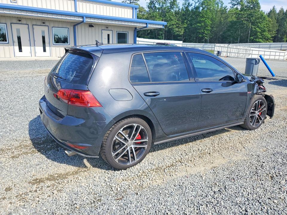55202476 :رقم المزاد ، 3VW547AU9HM060532 vin ، 2017 Volkswagen Gti مزاد بيع