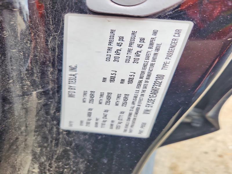 Aukcja sprzedaży 2019 Tesla Model 3, vin: 5YJ3E1EA6KF332180, numer aukcji: 55205796