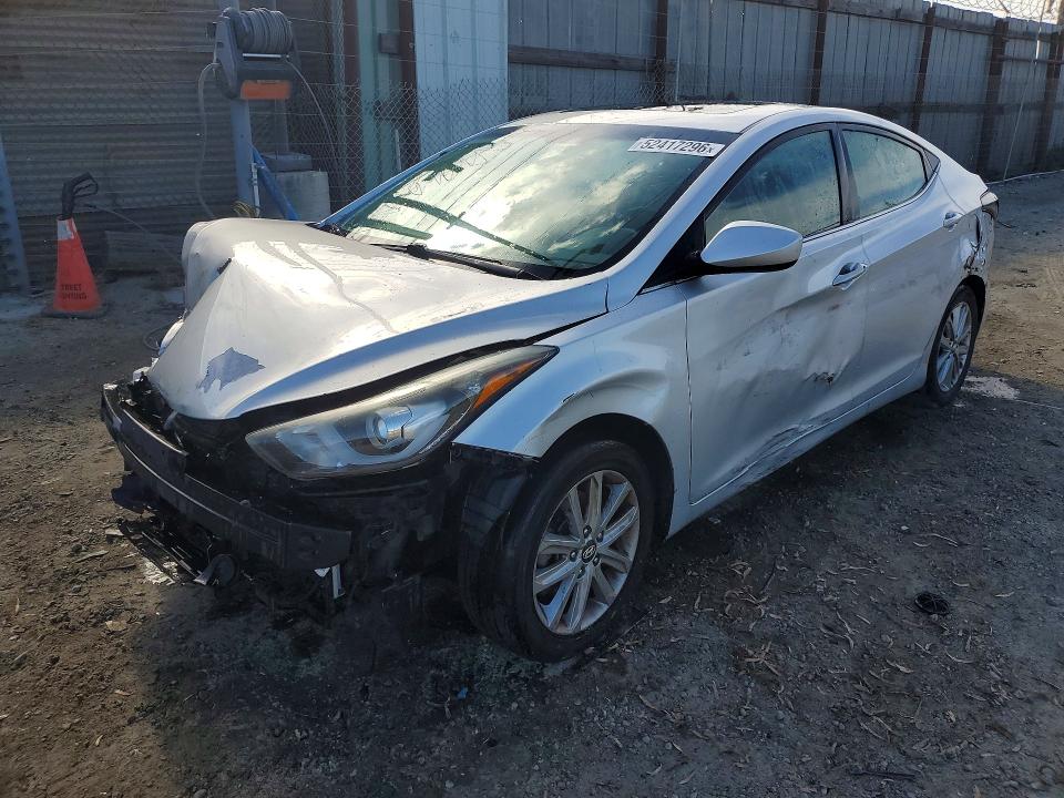 52417296 :رقم المزاد ، 5NPDH4AE5FH597623 vin ، 2015 Hyundai Elantra مزاد بيع