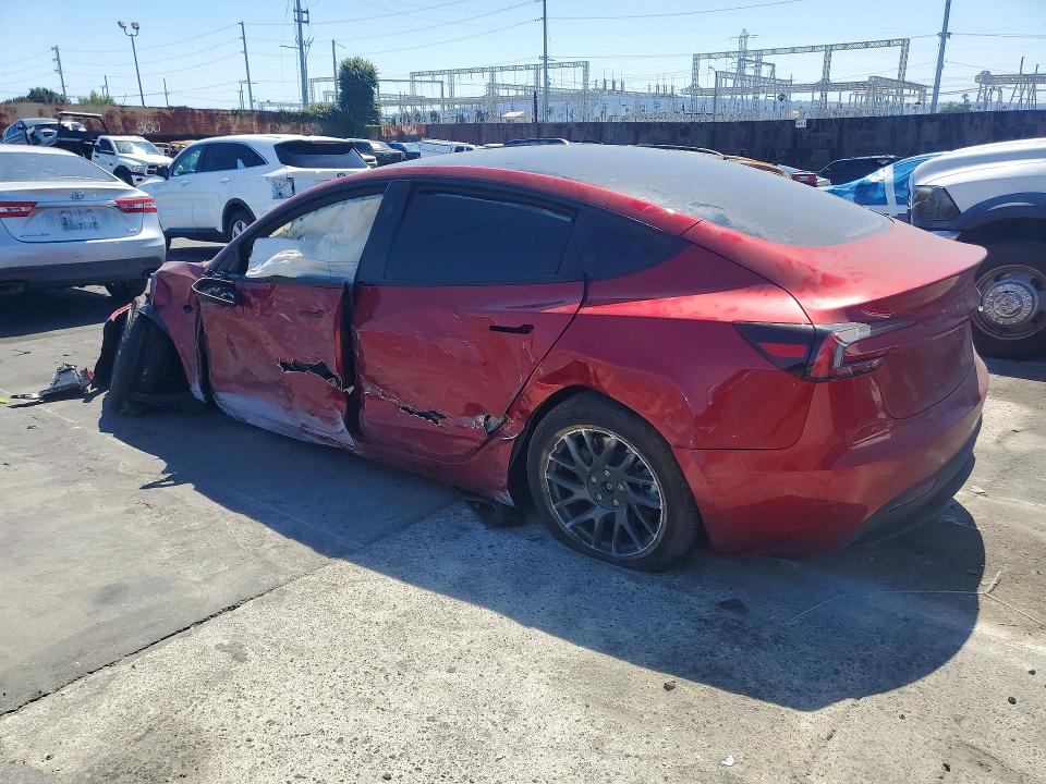 2025 Tesla Model 3 მანქანა იყიდება აუქციონზე, vin: 5YJ3E1EA5SF056607, აუქციონის ნომერი: 51911406