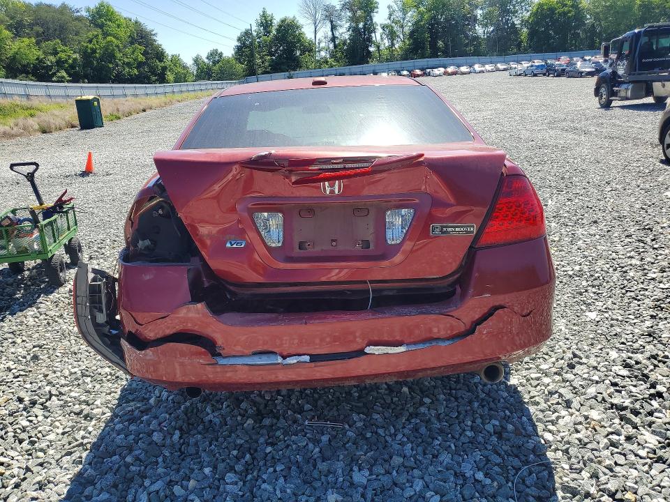 53062916 :رقم المزاد ، 1HGCM66567A042847 vin ، 2007 Honda Accord مزاد بيع