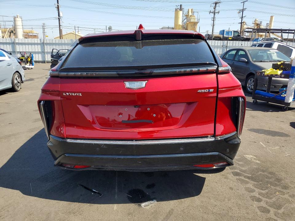2024 Cadillac Lyriq მანქანა იყიდება აუქციონზე, vin: 1GYKPRRK5RZ111580, აუქციონის ნომერი: 52356786