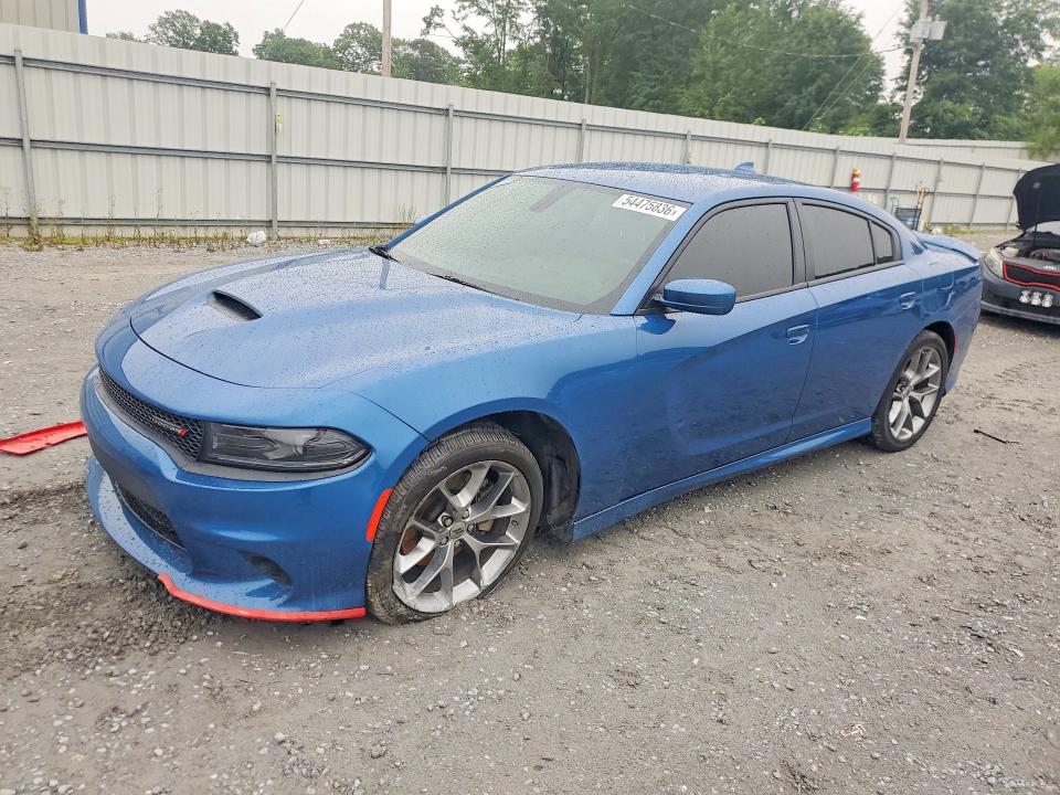 54475836 :رقم المزاد ، 2C3CDXHG9NH145492 vin ، 2022 Dodge Charger مزاد بيع