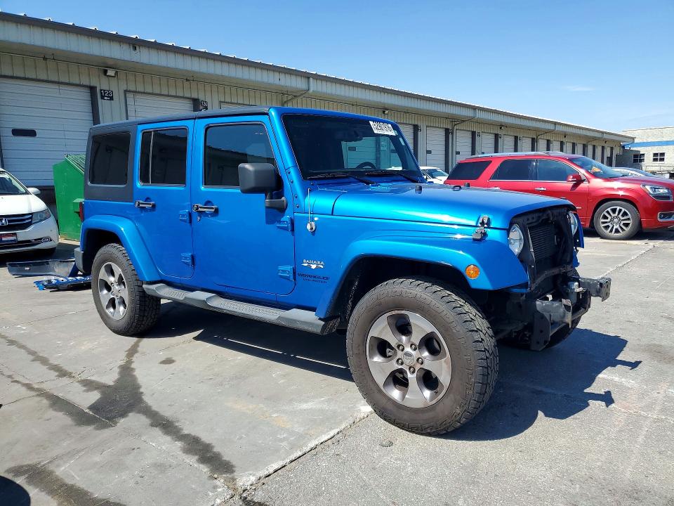 Продажа на аукционе авто 2016 Jeep Wrangler Unlimited, vin: 1C4BJWEG6GL155546, номер лота: 52901916