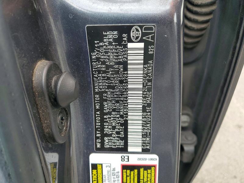 Продажа на аукционе авто 2011 Toyota Corolla, vin: 2T1BU4EE9BC661284, номер лота: 52364226