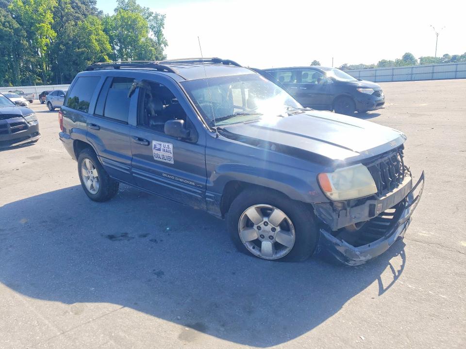 2001 Jeep Grand Cherokee მანქანა იყიდება აუქციონზე, vin: 1J4GW58N81C723843, აუქციონის ნომერი: 52026616