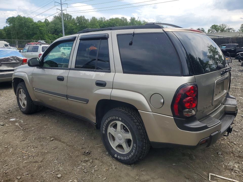 Aukcja sprzedaży 2002 Chevrolet Trailblazer, vin: 1GNDS13S422462512, numer aukcji: 50509036